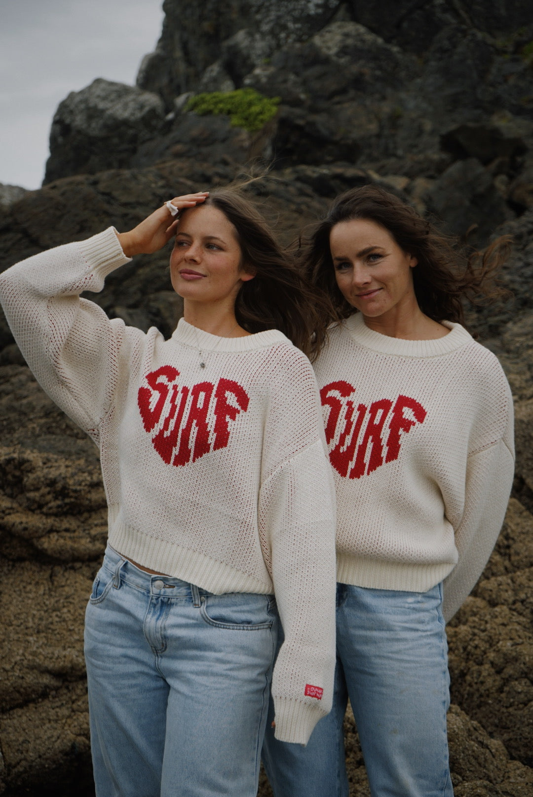 Love and waves knit