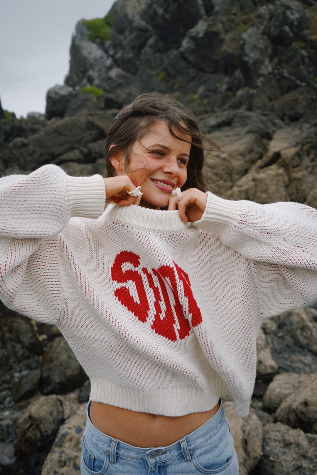 Love and waves knit