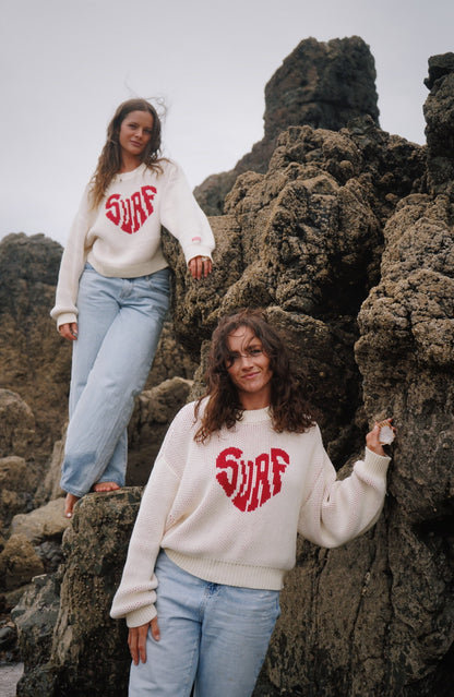 Love and waves knit