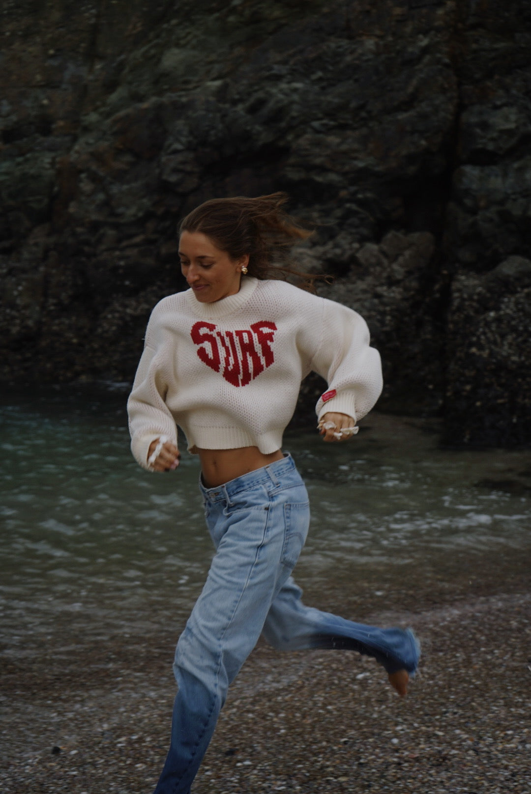 Love and waves knit
