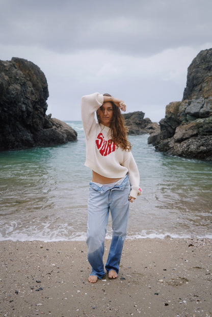 Love and waves knit