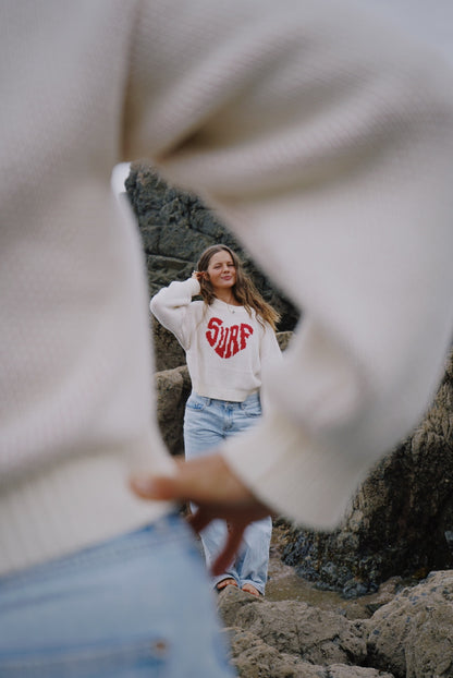 Love and waves knit