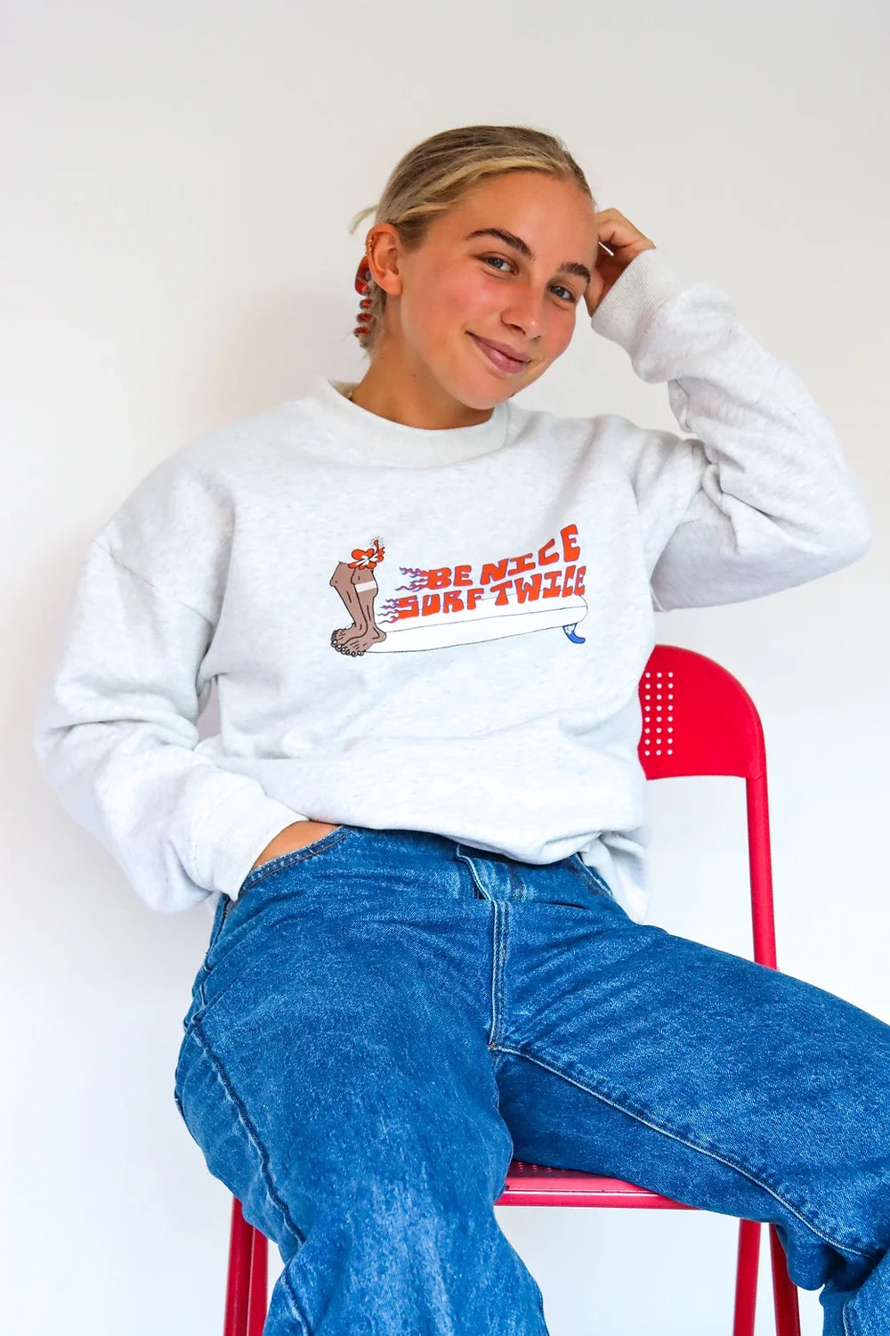Be Nice Sweat Shirt
