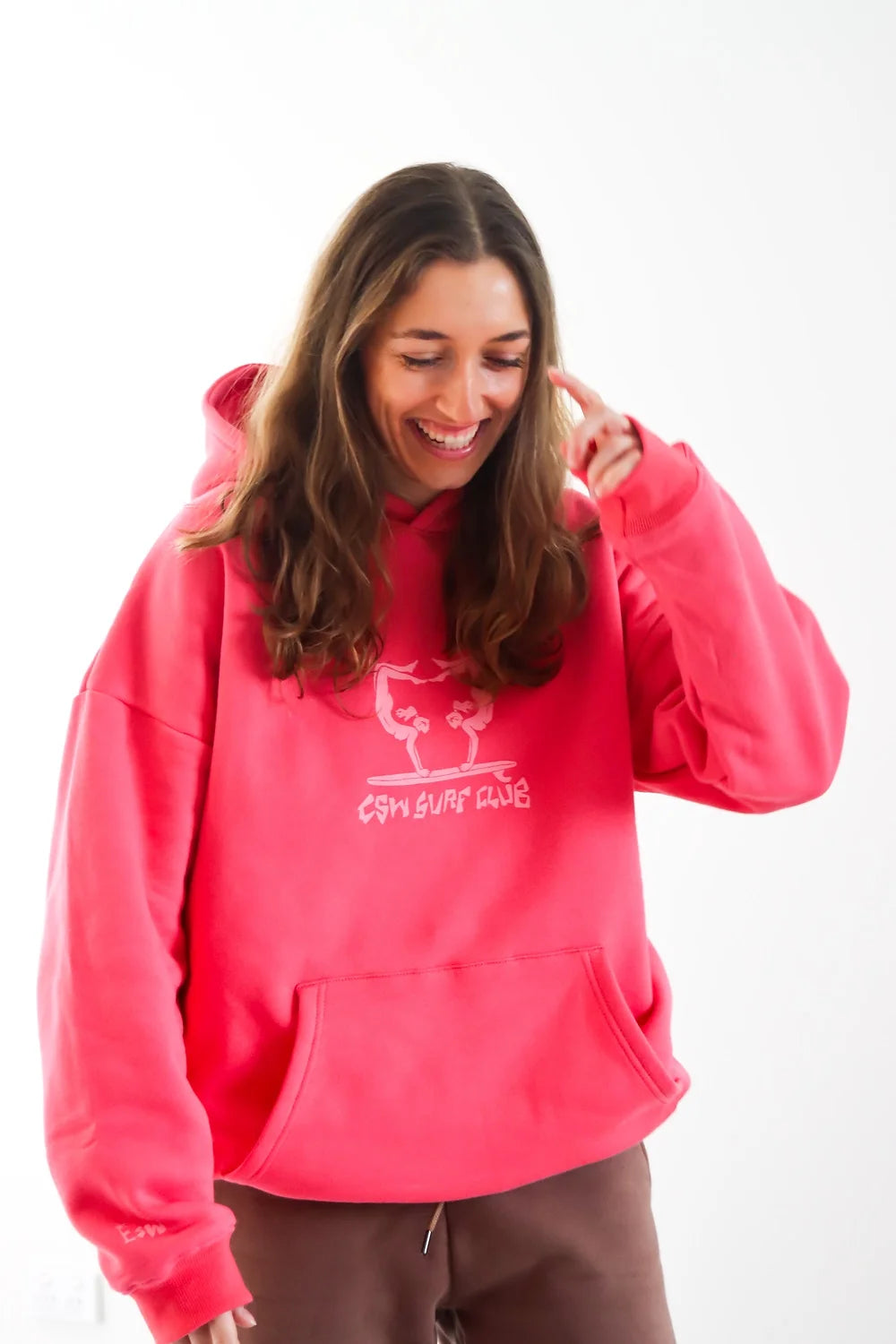 CSW Surf Club Coral Hoodie