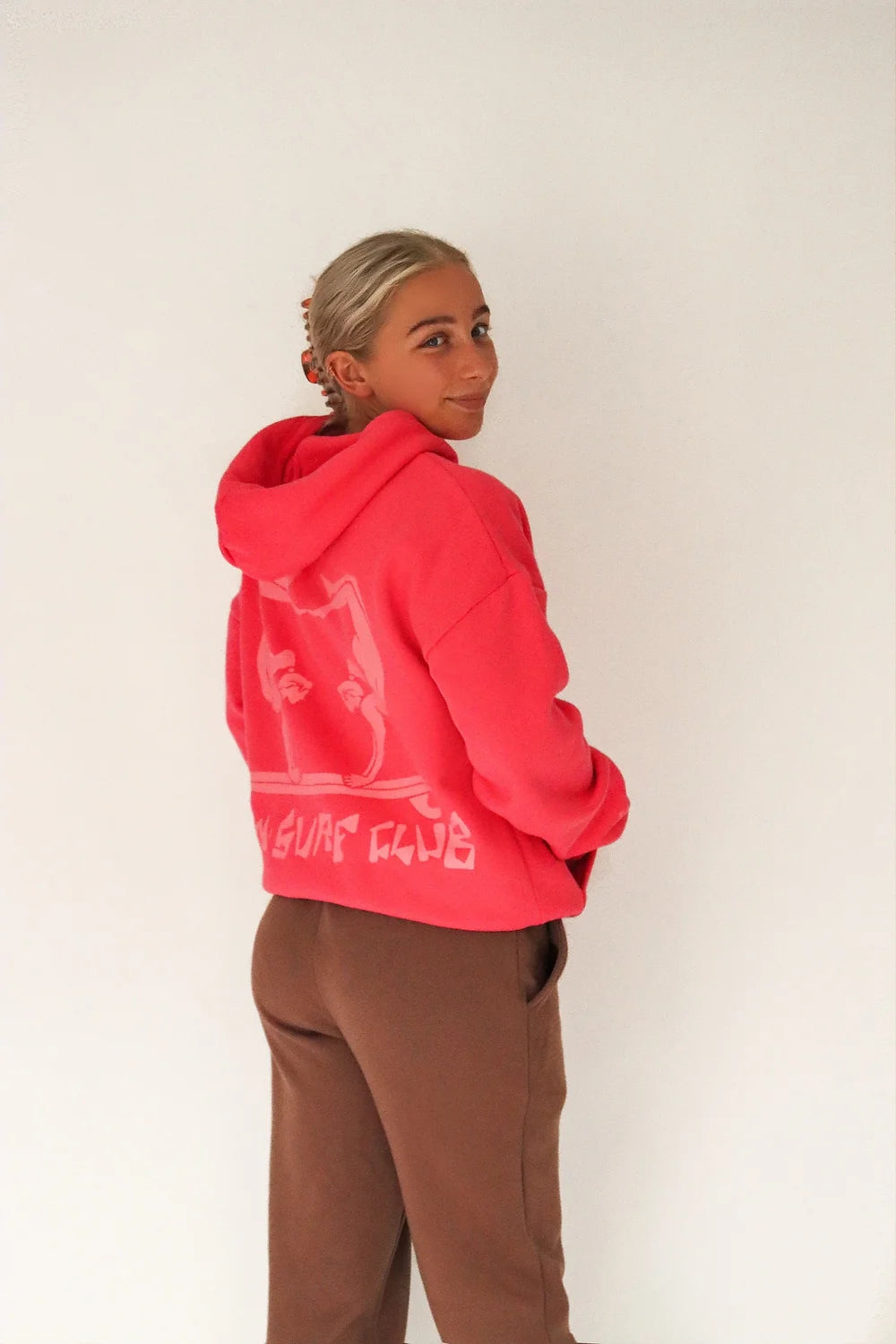 CSW Surf Club Coral Hoodie