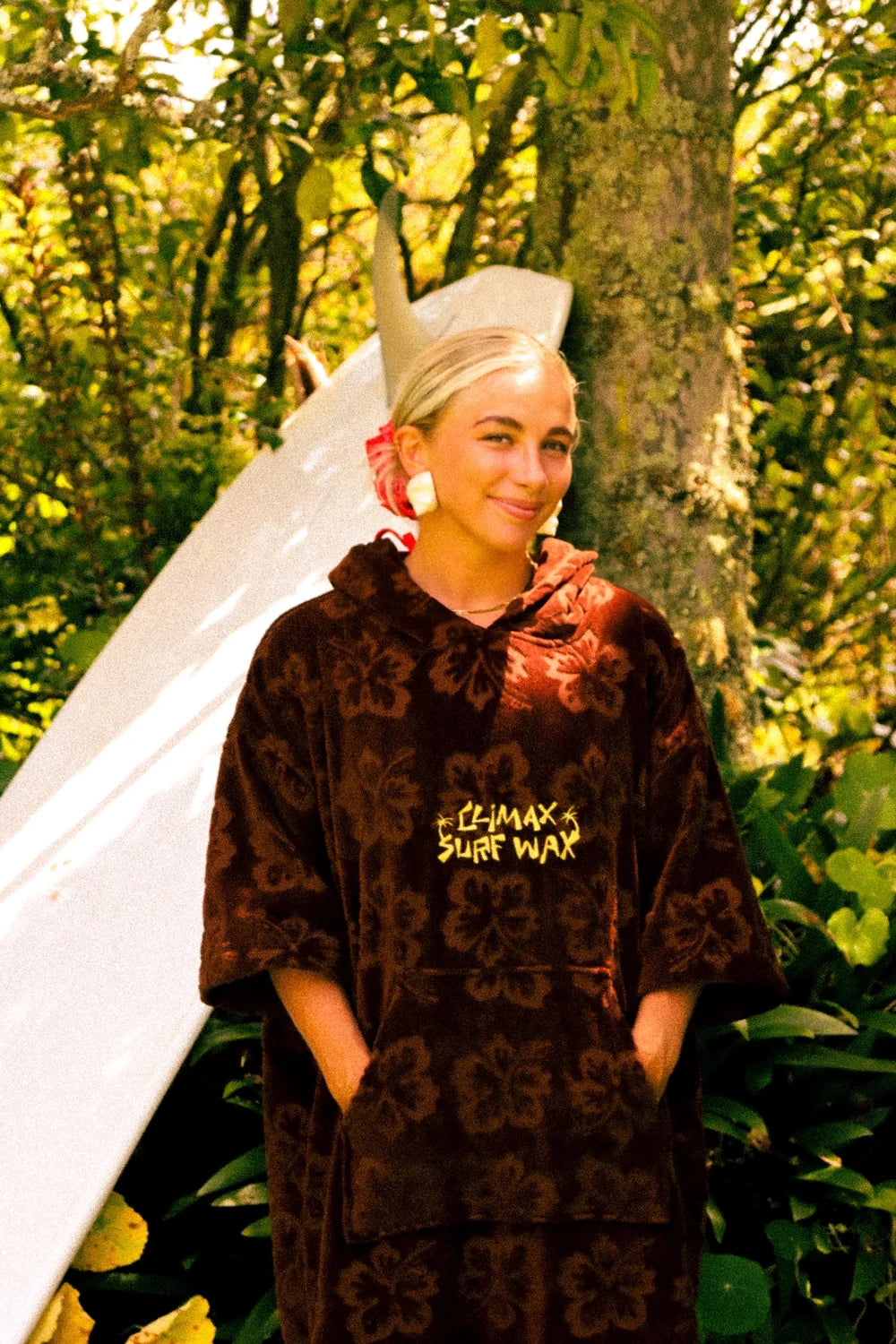 Chocolate Hoodie Towel