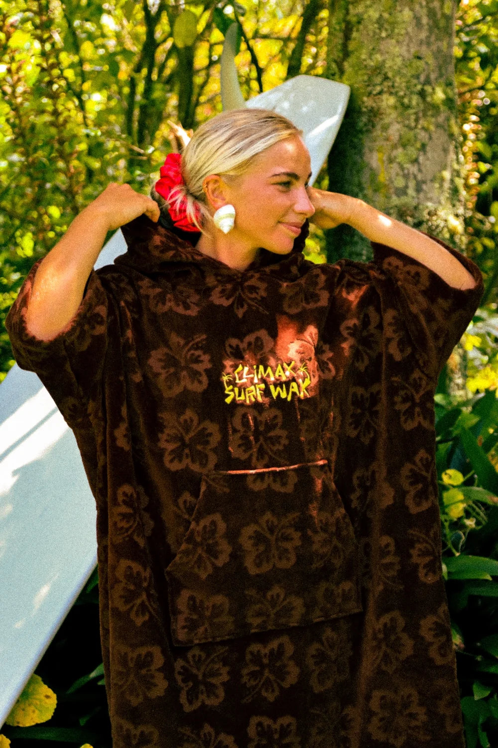 Chocolate Hoodie Towel