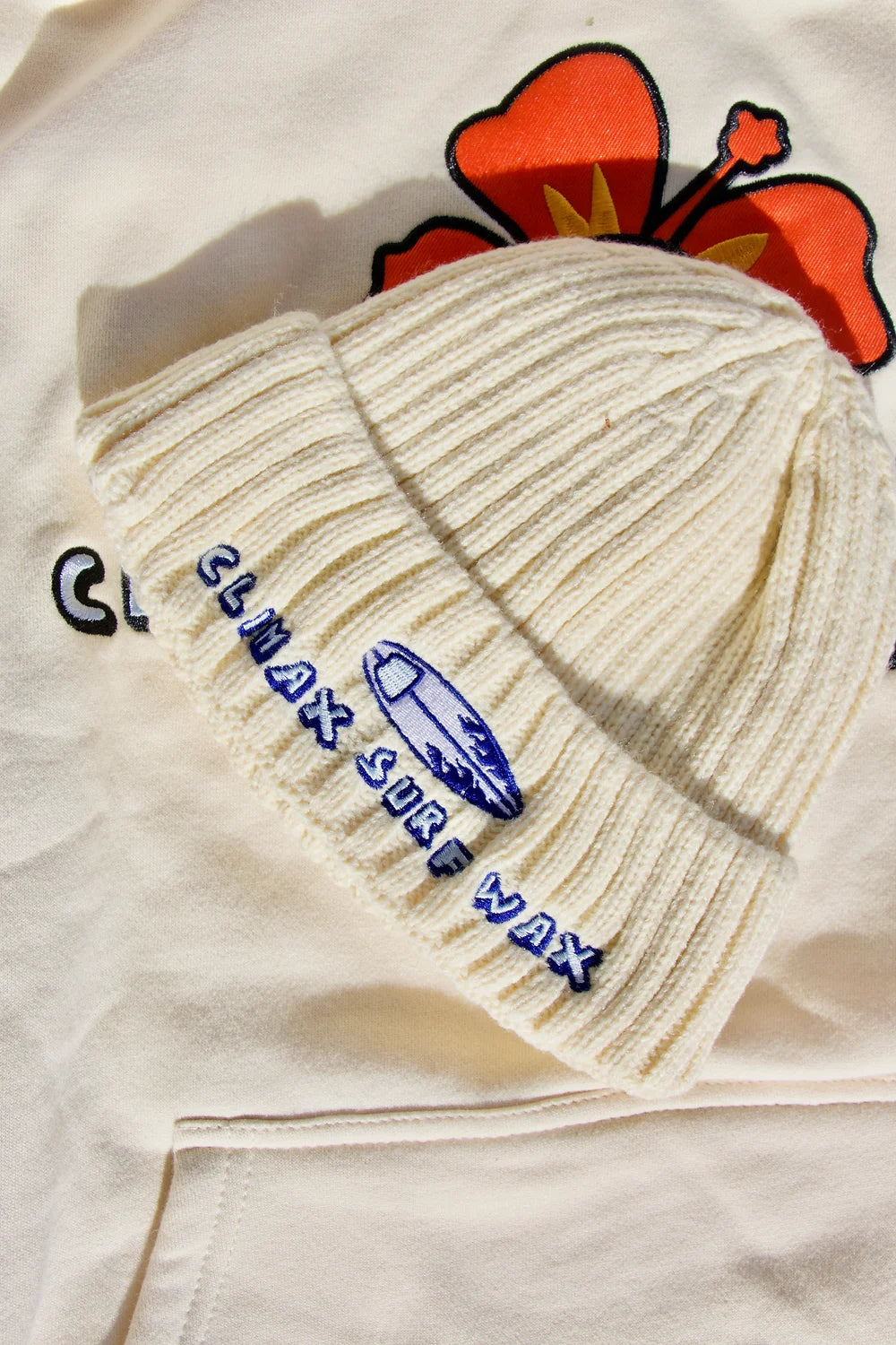 Climax Cream Beanie