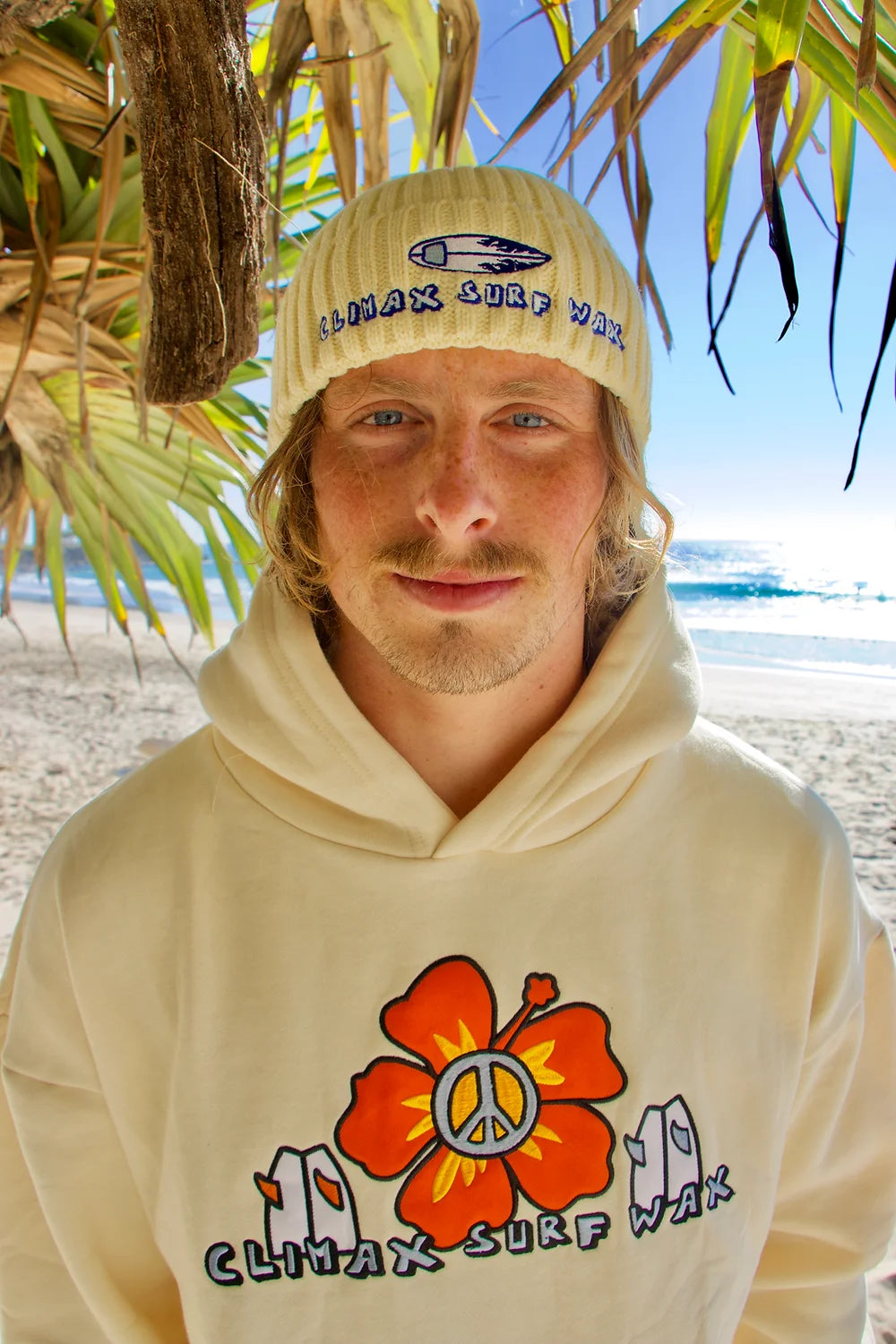 Climax Cream Beanie
