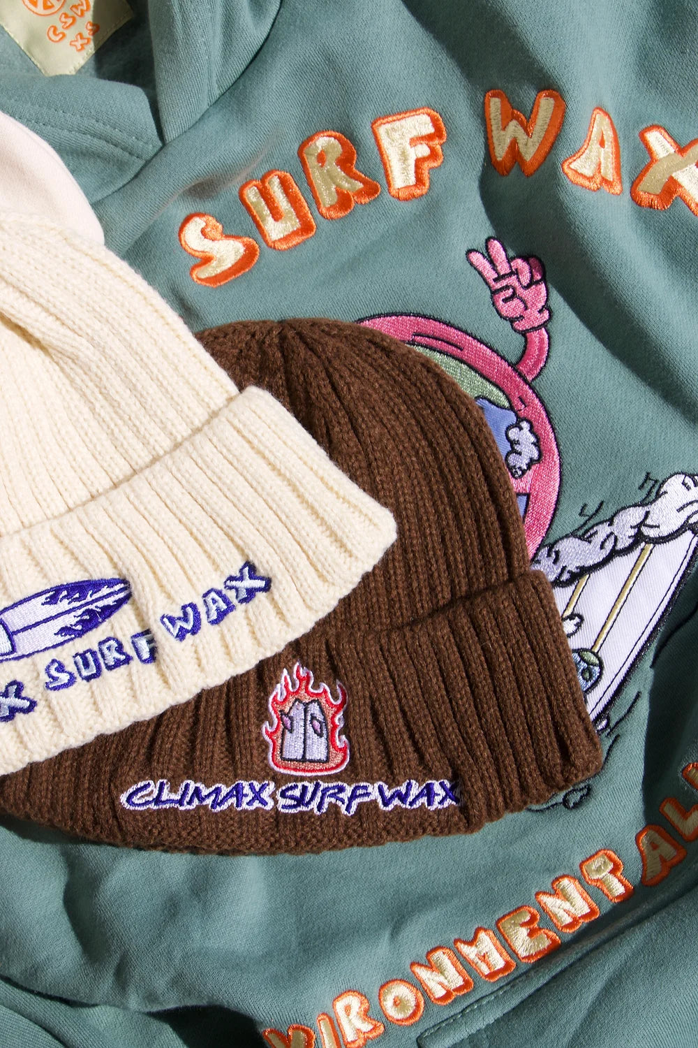 Climax Cream Beanie
