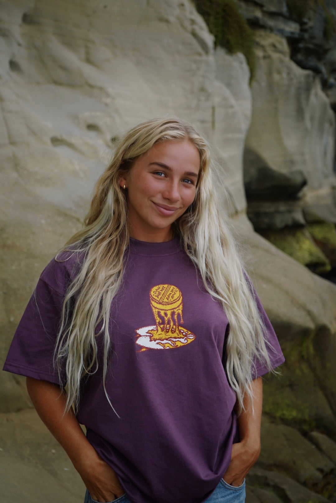 Hot wax tee