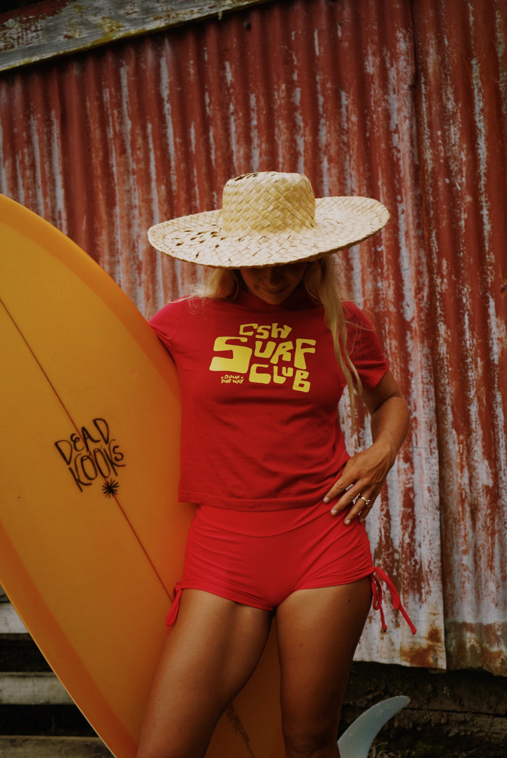 CSW Surf club baby tee
