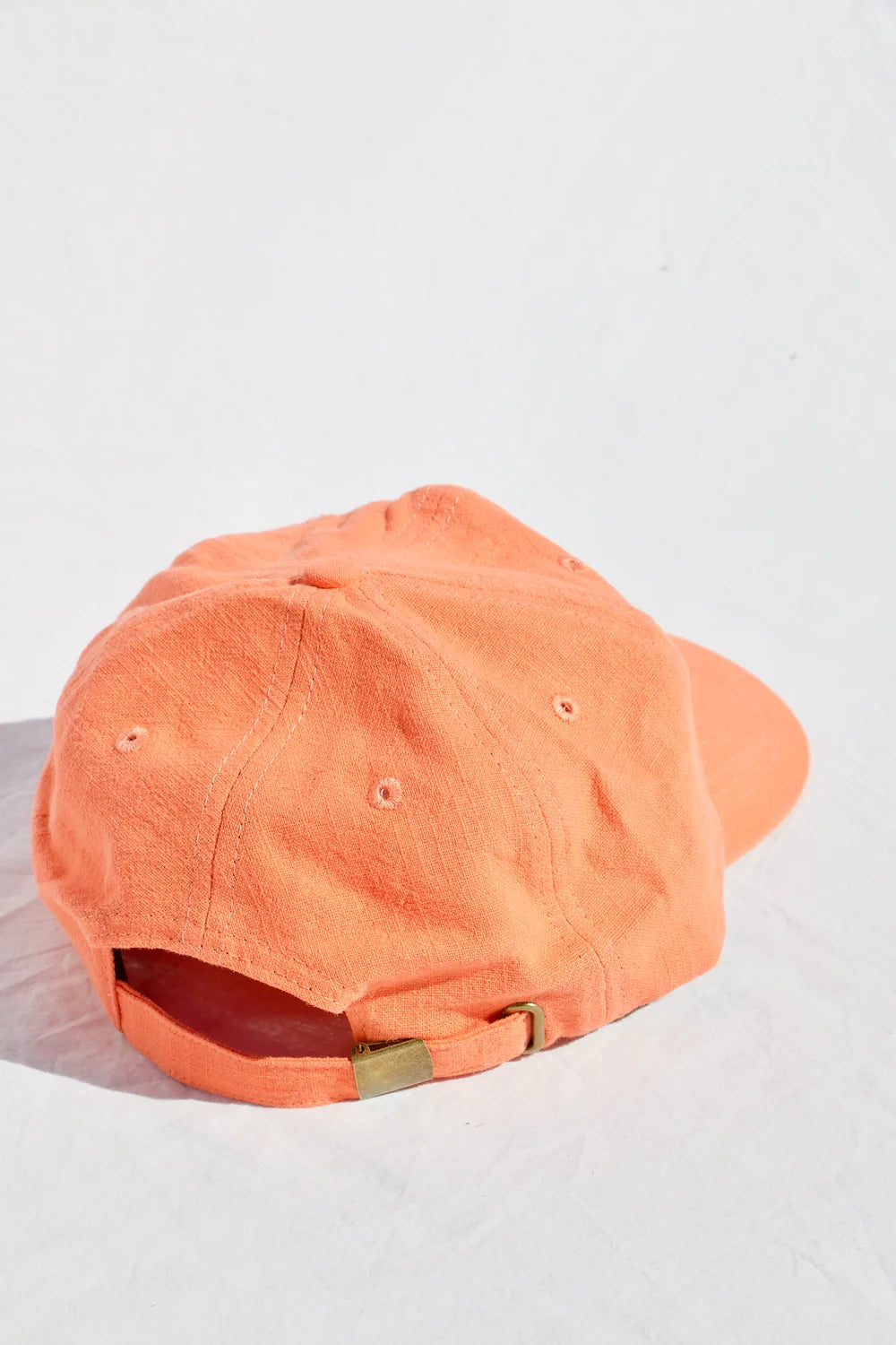 Hemp Hibiscus Coral Hat