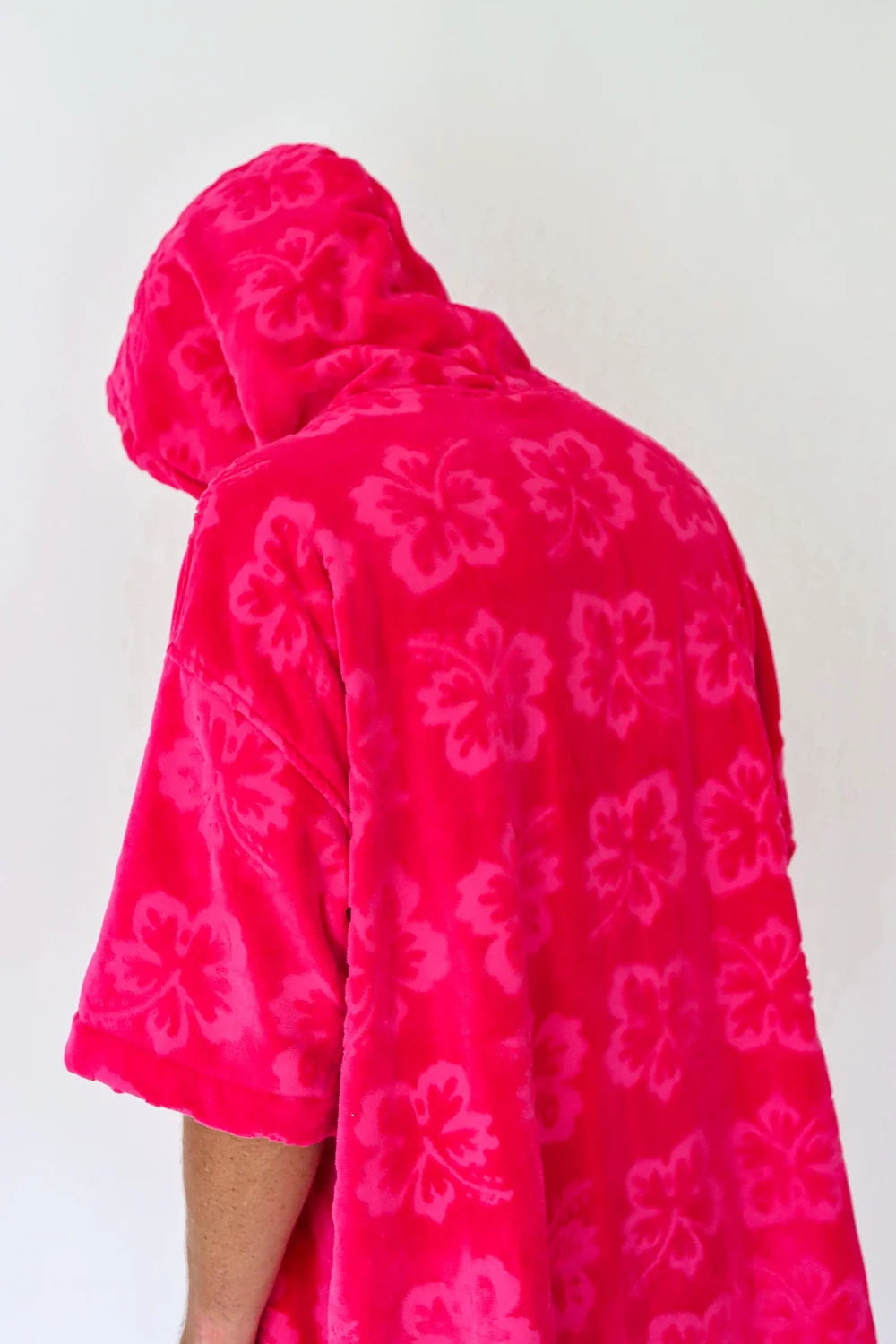 Hot Pink Hoodie Towel