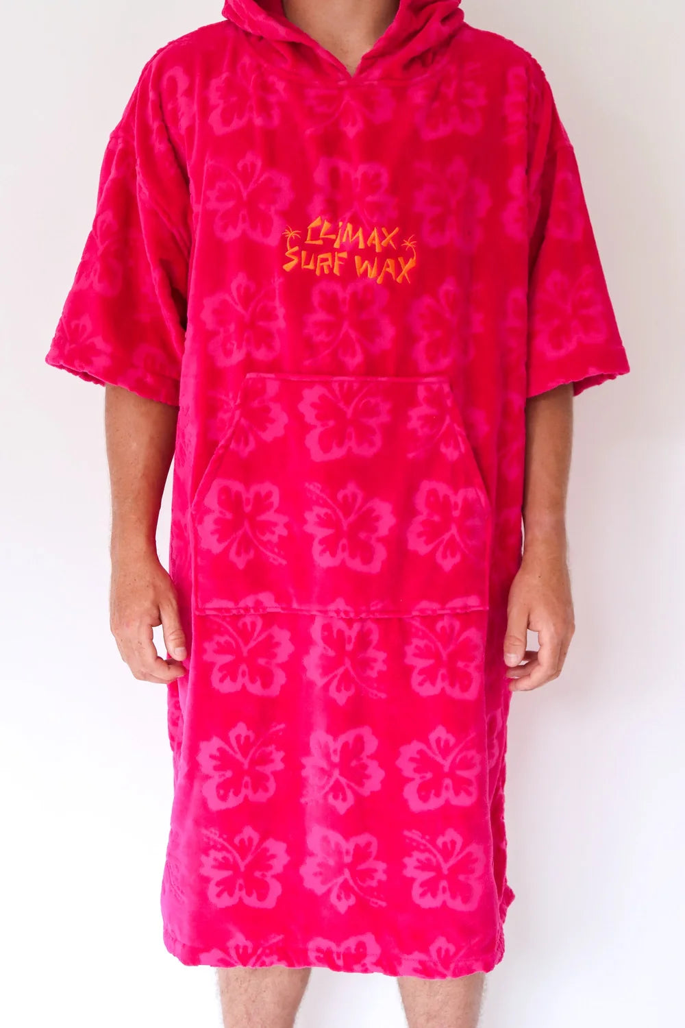 Hot Pink Hoodie Towel
