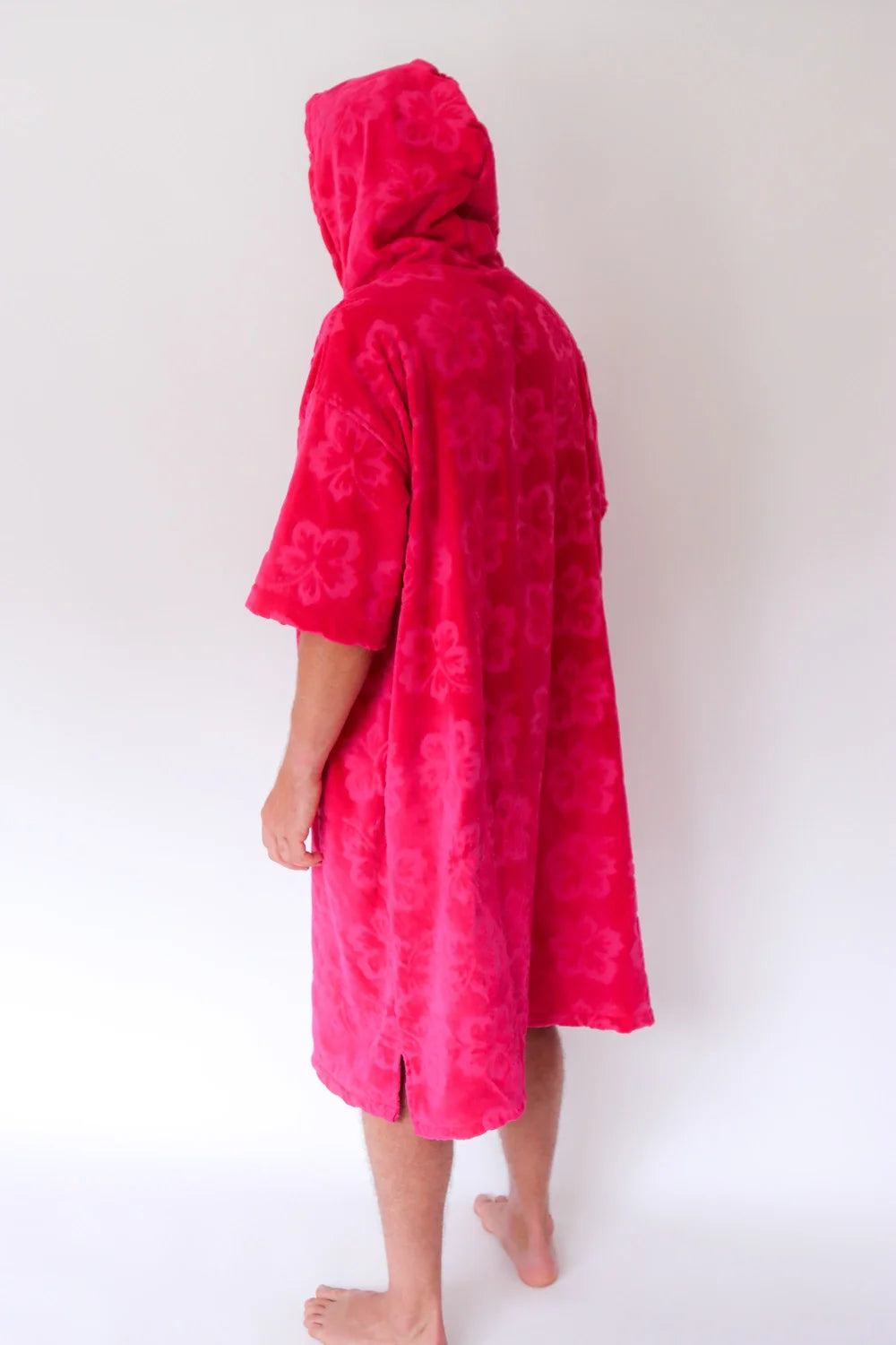 Hot Pink Hoodie Towel