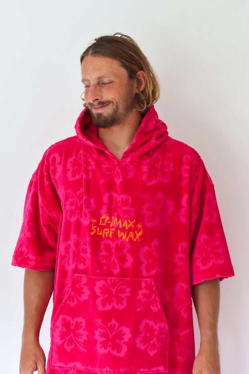 Hot Pink Hoodie Towel