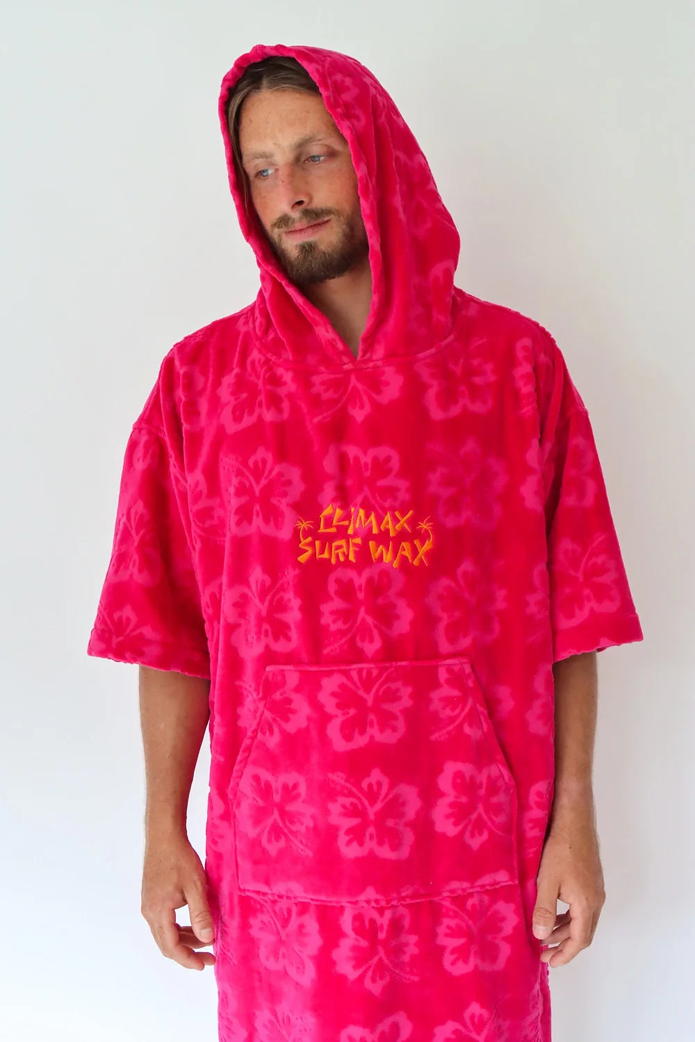 Hot Pink Hoodie Towel