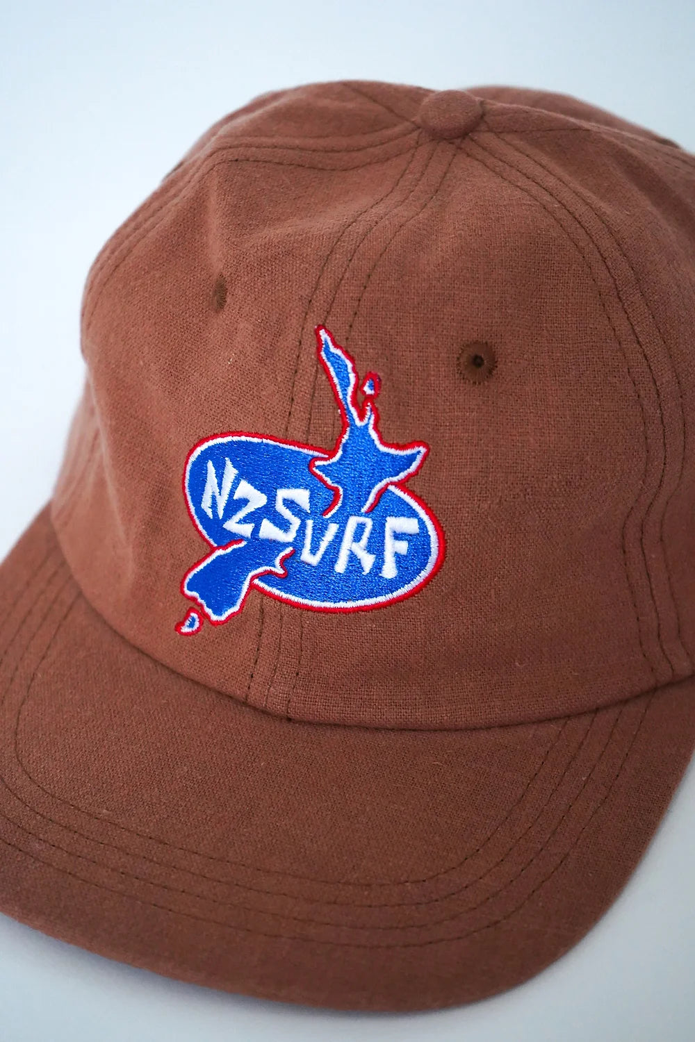 NZ Surf Hat Hemp 6 Panel