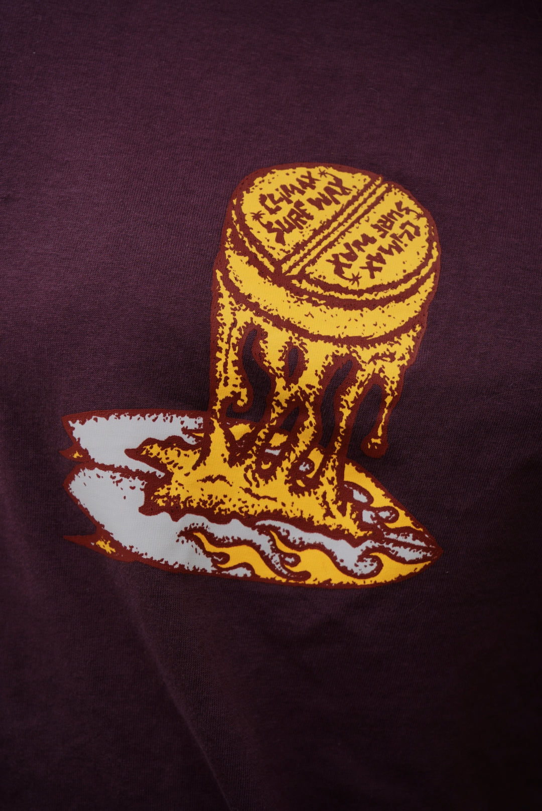 Hot wax tee