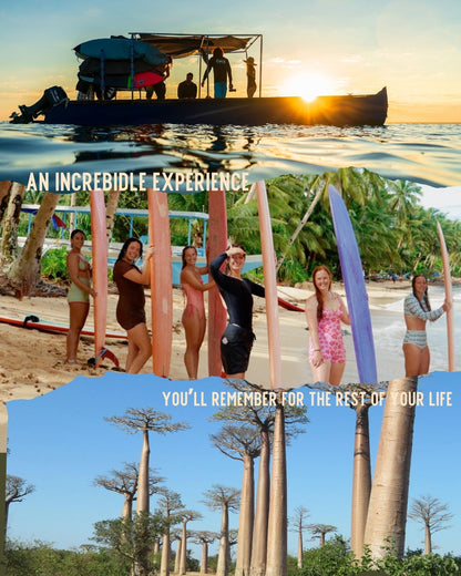 Women's Madagascar surf trip! 🇲🇬♥️