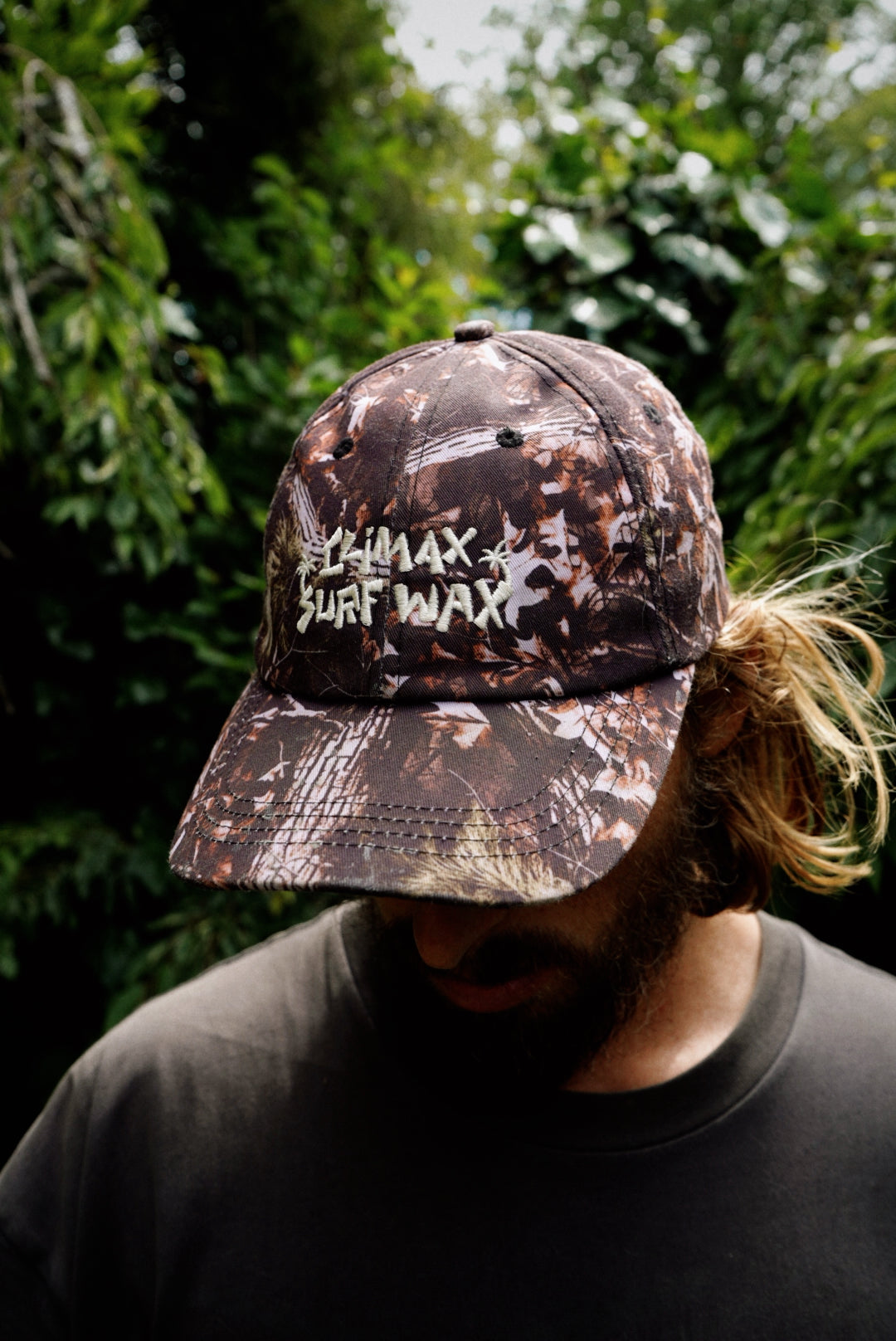 Camo climax dad cap