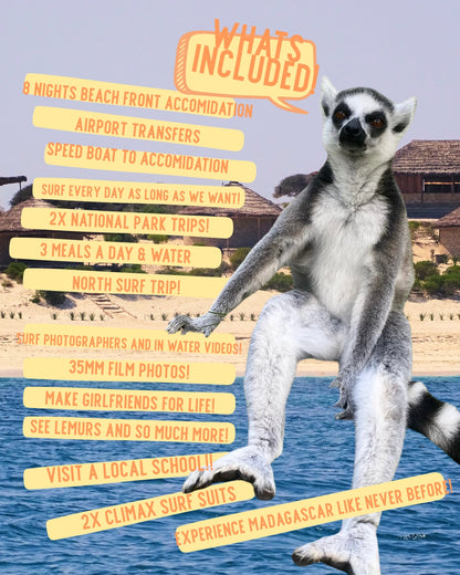 Women's Madagascar surf trip! 🇲🇬♥️