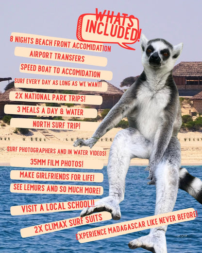 Women's Madagascar surf trip! 🇲🇬♥️