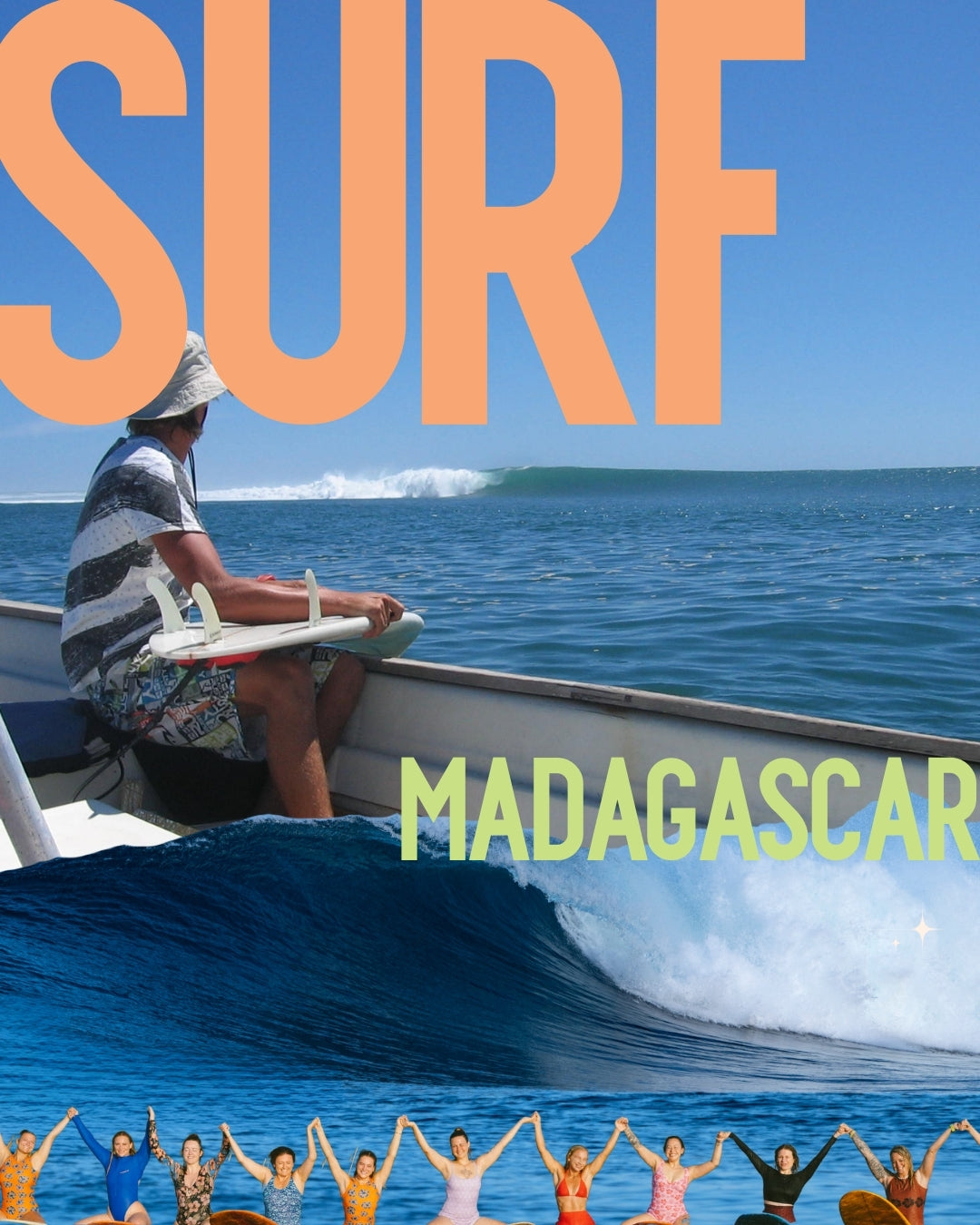 Women's Madagascar surf trip! 🇲🇬♥️