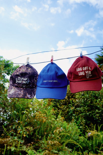 Don’t surf here dad cap