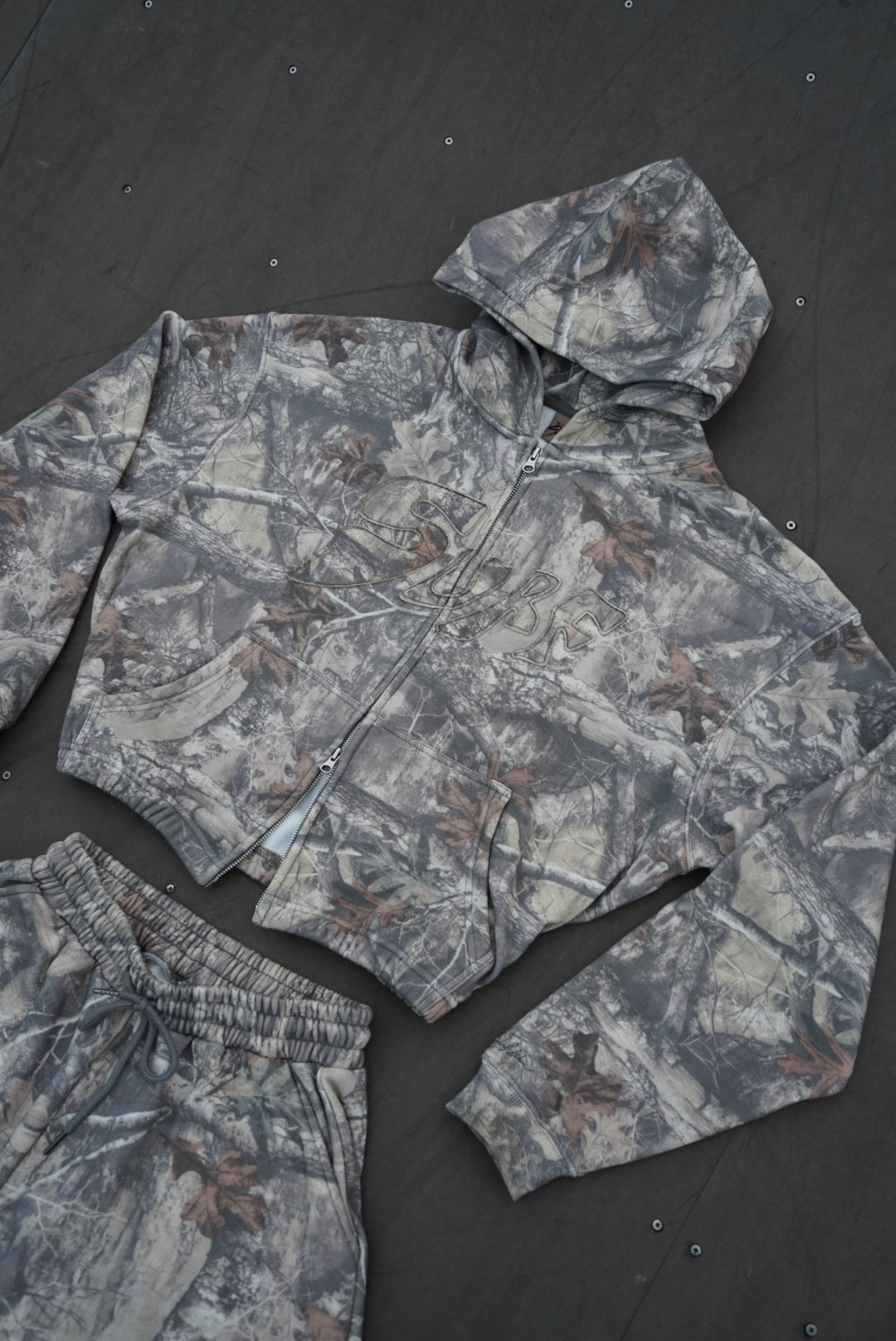 Climax Surf Camo zipper