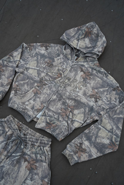 Climax Surf Camo zipper