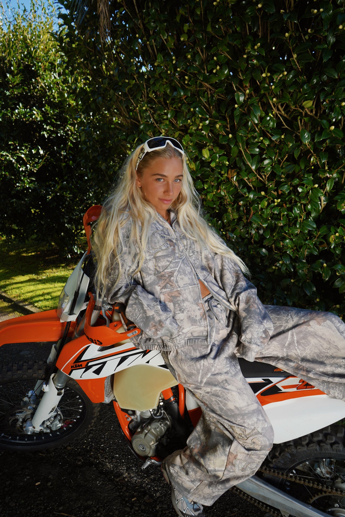 Climax Surf Camo zipper