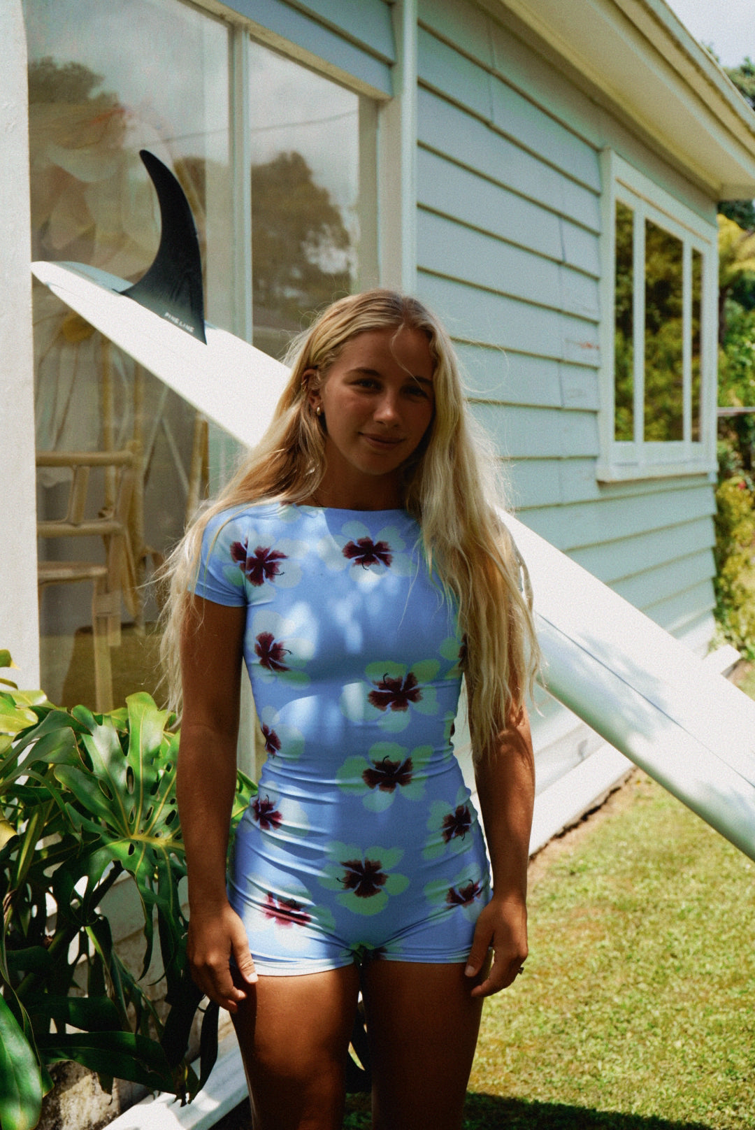 Claud Wave wrapped suit