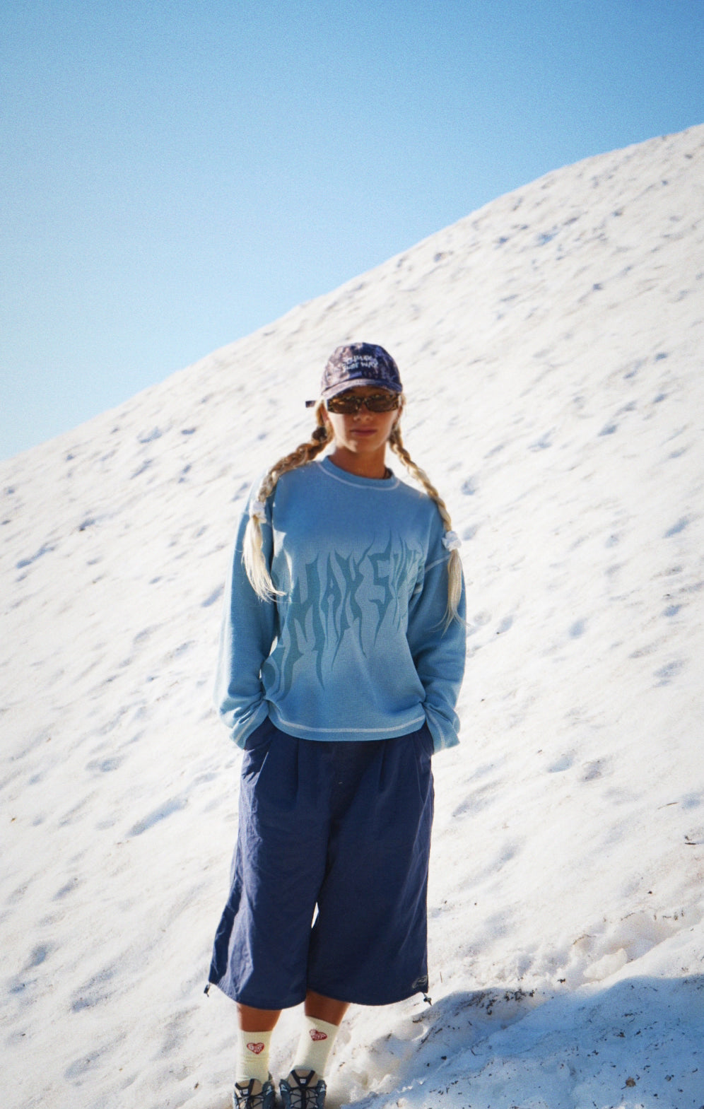 Climax Waffle texture long sleeve