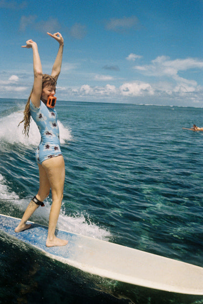 Claud Wave wrapped suit