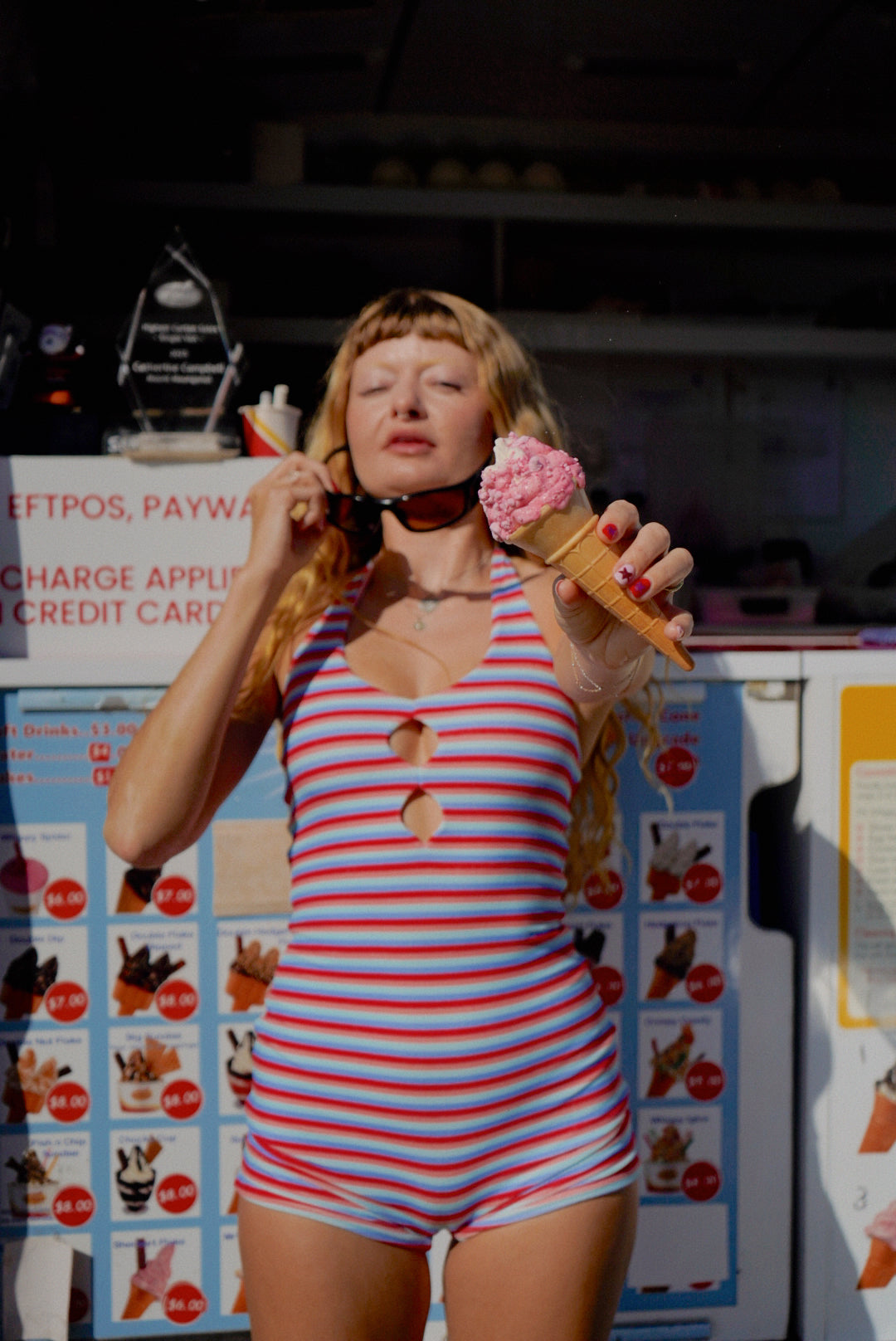 Hannah toweling surf suit