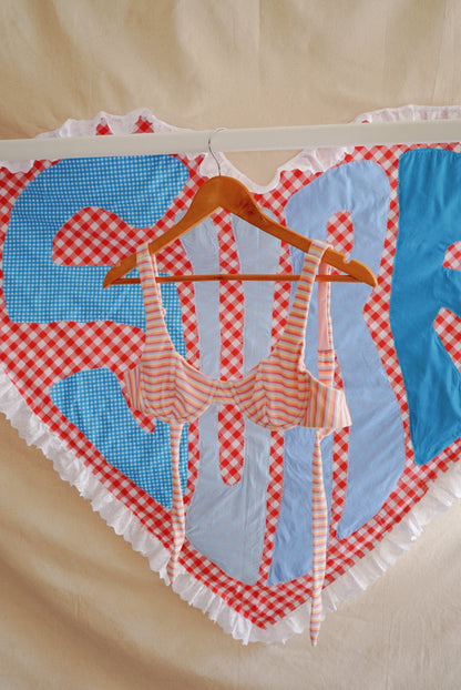 Amy toweling bikini top