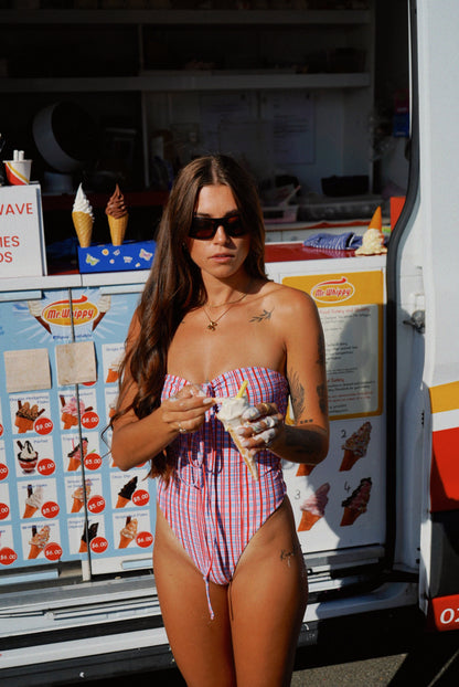 Rachel sun kissed suit