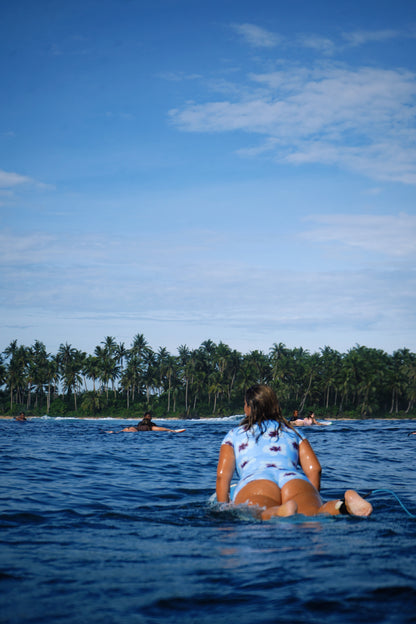 Claud Wave wrapped suit