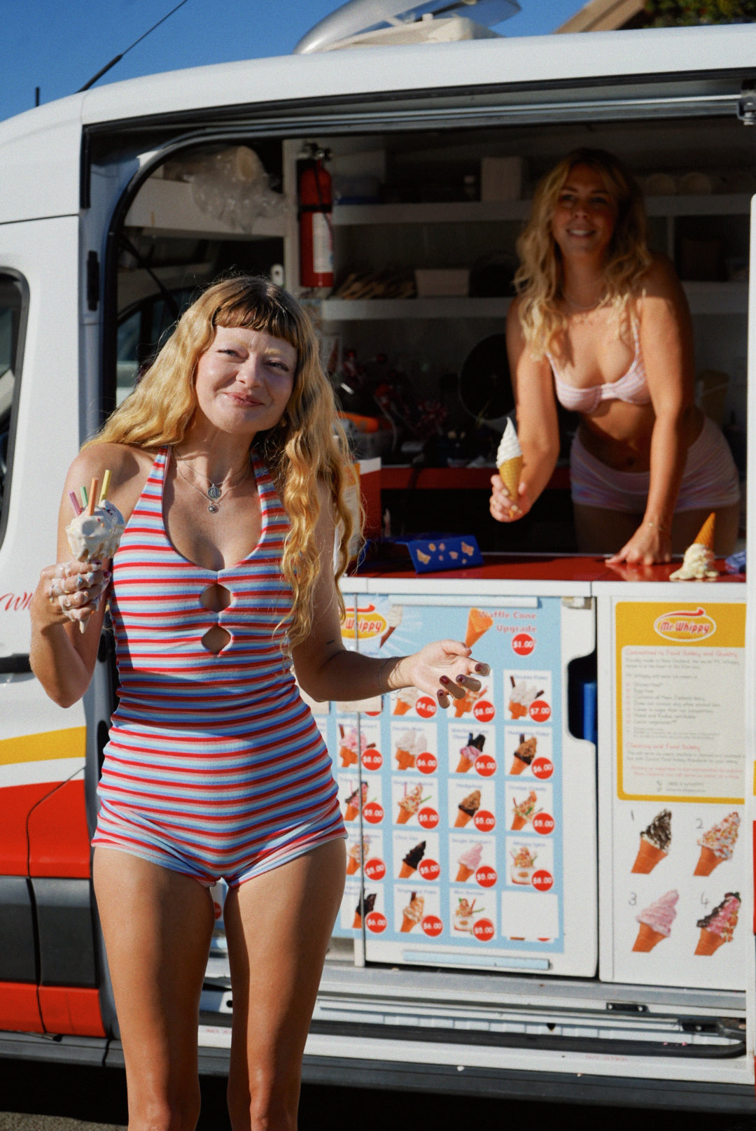 Hannah toweling surf suit