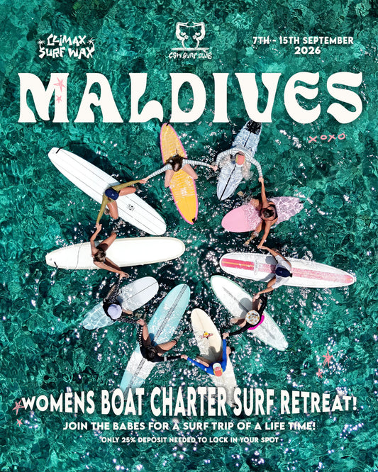CSW Maldives Women's Surf Retreat! ♥️